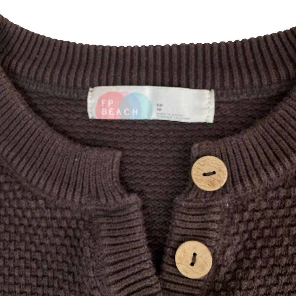 Free‎ People FP Beach Halee Sweater Set Gulf Cocoa - Picture 8 of 16